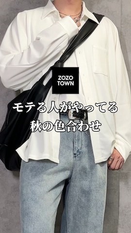「アイテム（スウェット）」を使った、kosukeさん（メンズ・181cm）の秋コーディネート