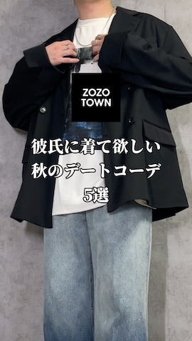 「アイテム（モカシン/デッキシューズ）」を使った、kosukeさん（メンズ・181cm）の秋コーディネート