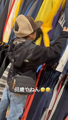 「アイテム（パンツ）」を使った、retoroさん（キッズ・160cm・10代）の冬コーディネート