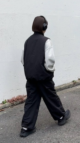 flanerのベストを使ったukiさんのファッション動画