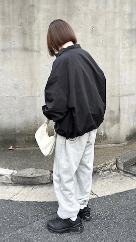 flanerのブルゾンを使ったukiさんのファッション動画