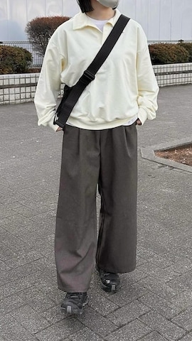 スウェットを使ったukiさんのファッション動画