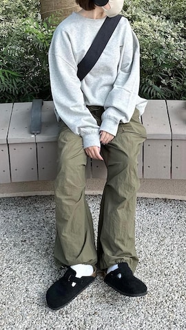 「アイテム（ボディバッグ/ウエストポーチ）」を使った、ukiさん（レディース・155cm）の秋コーディネート