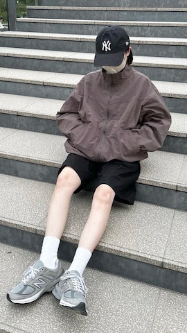 flanerのブルゾンを使ったukiさんのファッション動画