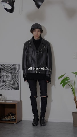 PERVERZEのアイテムを使ったTsuguya/KwonSayaさんのファッション動画