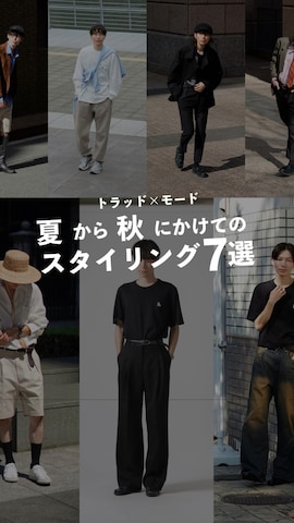 「アイテム（トレンチコート）」を使った、Tsuguya/KwonSayaさん（メンズ・175cm）の夏コーディネート