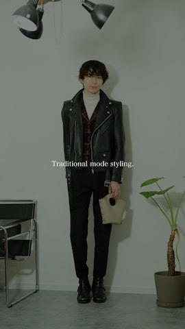 CELINEのスラックスを使ったTsuguya/KwonSayaさんのファッション動画