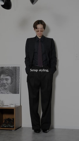 HUGOのアイテムを使ったTsuguya/KwonSayaさんのファッション動画