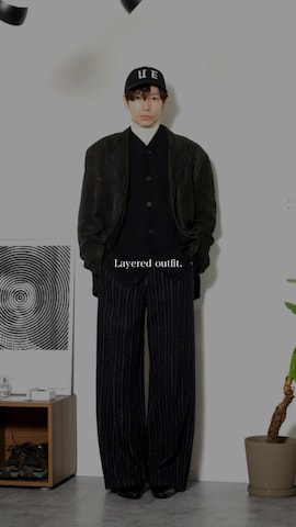 KENZOのパンツを使ったTsuguya/KwonSayaさんのファッション動画