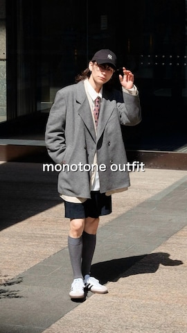 adidasのスニーカーを使ったTsuguya/KwonSayaさんのファッション動画