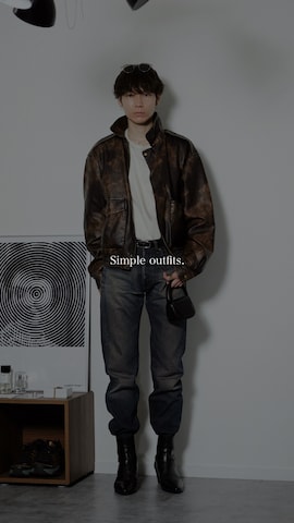 ASCLOのジャケット/アウターを使ったTsuguya/KwonSayaさんのファッション動画