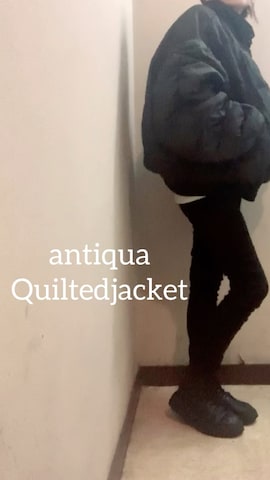 「antiqua（アンティカ）のアイテム」を使った、miya さん（レディース・156cm）の秋コーディネート