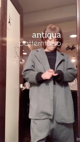 「アイテム（テーラードジャケット）」を使った、miya さん（レディース・156cm）の秋コーディネート