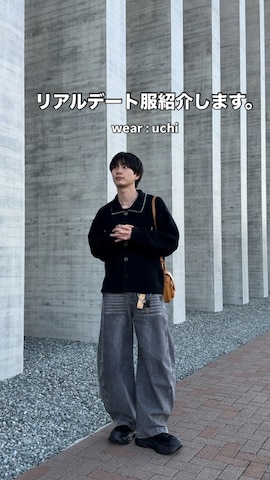 CORPUS TOKYOのアイテムを使ったuchiさんのファッション動画