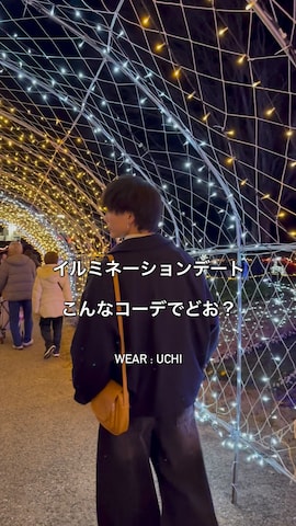 Adoon plainのトップスを使ったuchiさんのファッション動画