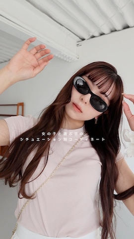 「アイテム（スマホケース/カバー）」を使った、yuiさん（レディース・159cm）の春コーディネート