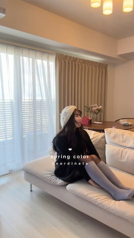 「アイテム（チーク）」を使った、yuiさん（レディース・159cm）の冬コーディネート