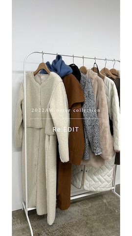 Re:EDITのダウンジャケット/コートを使ったreedit_officialさんのファッション動画