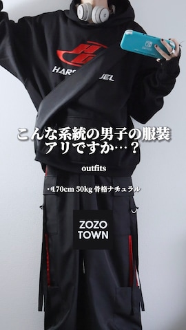 Chikashitsu +のアイテムを使ったらいさんのファッション動画