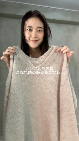 CE'E_SE'Eのアクセサリーを使ったainaさんのファッション動画