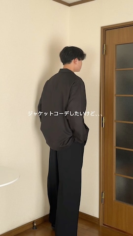 「アイテム（テーラードジャケット）」を使った、Asuさん（メンズ・178cm・10代）の冬コーディネート
