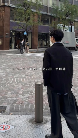 「アイテム（ステンカラーコート）」を使った、Asuさん（メンズ・178cm・10代）の冬コーディネート
