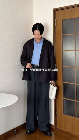 「アイテム（テーラードジャケット）」を使った、Asuさん（メンズ・178cm）の夏コーディネート