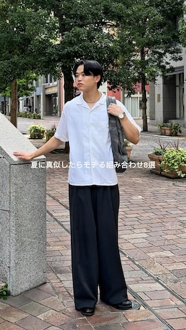 「夏服」｜Asuさん（メンズ・178cm・10代）の夏コーディネート