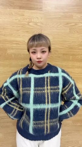 Cutie Blondeのアイテムを使ったぁむさんのファッション動画