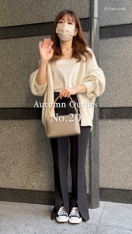 titivateのカーディガン/ボレロを使ったgranさんのファッション動画