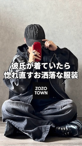 ADRERのパーカーを使ったRyoooさんのファッション動画