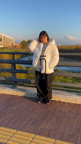 ZIP FIVEのダウンジャケット/コートを使ったZIP FIVE【Official】さんのファッション動画