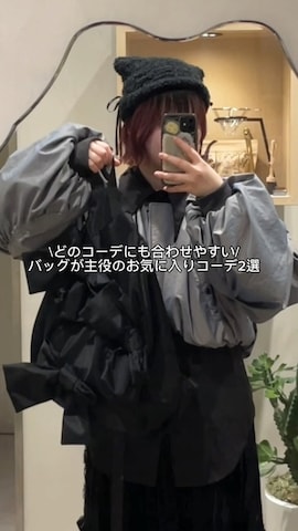 「アイテム（ヘアピン）」を使った、MIHOさん（レディース・153cm）の春コーディネート