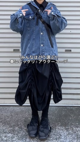 merry jennyのショルダーバッグを使ったMIHOさんのファッション動画