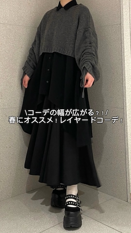 tiptopのニット/セーターを使ったMIHOさんのファッション動画