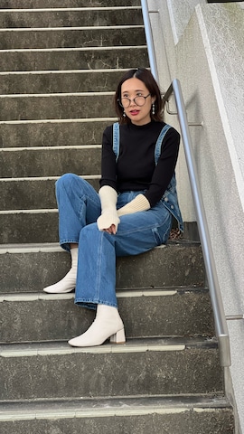 SPINNSのメガネを使ったあみぃさんのファッション動画