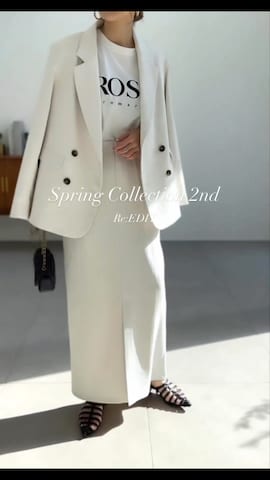 アンサンブルを使ったyukikoさんのファッション動画