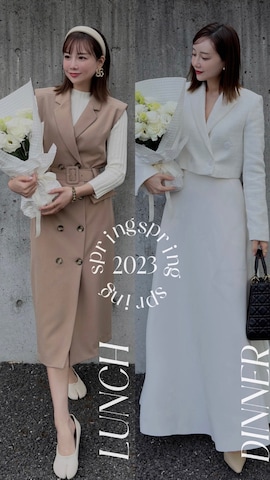 「アイテム（アイライナー）」を使った、ᴿᴵᴱさん（レディース・161cm）の春コーディネート