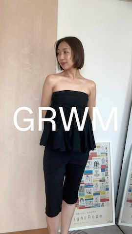 JIL SANDERのバレエシューズを使ったsayaさんのファッション動画