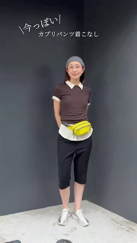 ヘアアクセサリーを使ったsayaさんのファッション動画
