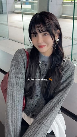 NARSのチークを使った村田倫子さんのファッション動画