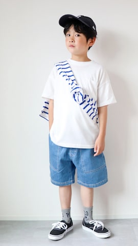 ＆yamのトップスを使ったKISA / SANAさんのファッション動画