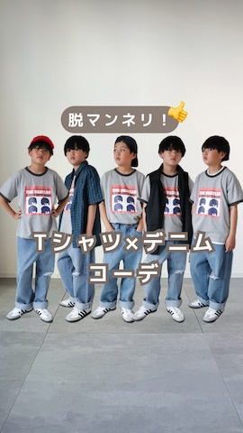 GLAZOSのトップスを使ったKISA / SANAさんのファッション動画