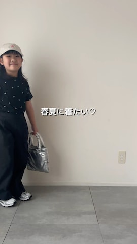 KISA / SANAさん（キッズ・125cm）の春コーディネート