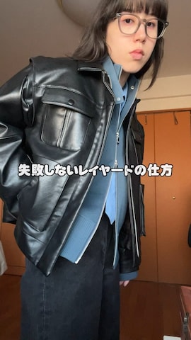 デニムパンツを使ったabe さんのファッション動画