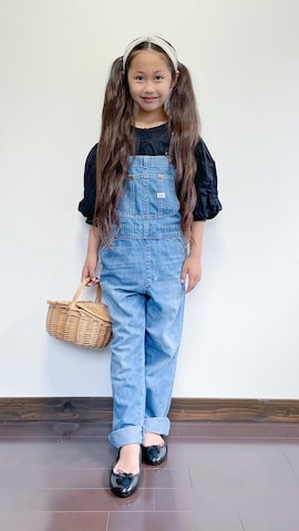 「アイテム（バレエシューズ）」を使った、nikoさん（キッズ・130cm）の夏コーディネート
