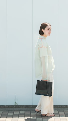 WANDERUNGのアイテムを使ったオオノさんのファッション動画