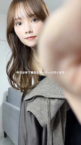 「アイテム（アンサンブル）」を使った、Harukaさん（レディース・158cm）の秋コーディネート