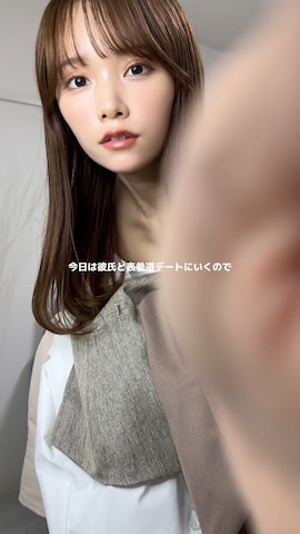 MURUAのテーラードジャケットを使ったHarukaさんのファッション動画