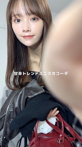 「clear（クリア）のアイテム（スカート）」を使った、Harukaさん（レディース・158cm）の秋コーディネート